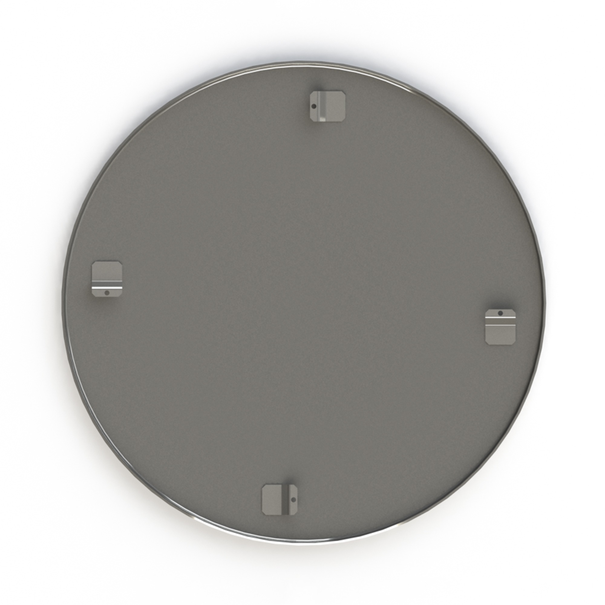 BWED24ROUNDEND-4Z EDGER PAN WITH Z CLIP