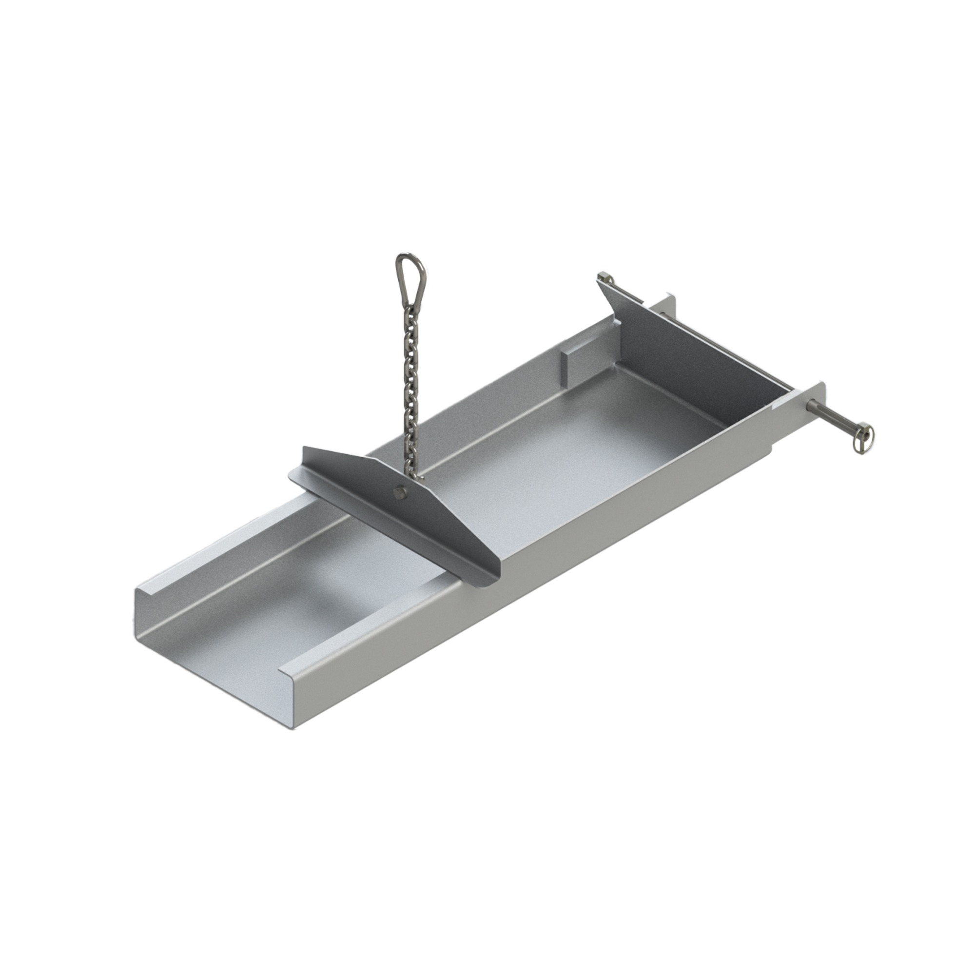 CBA-SSS-075 CHUTE LATÉRALE, 4-13/16″ X 14-3/4″ X 40″