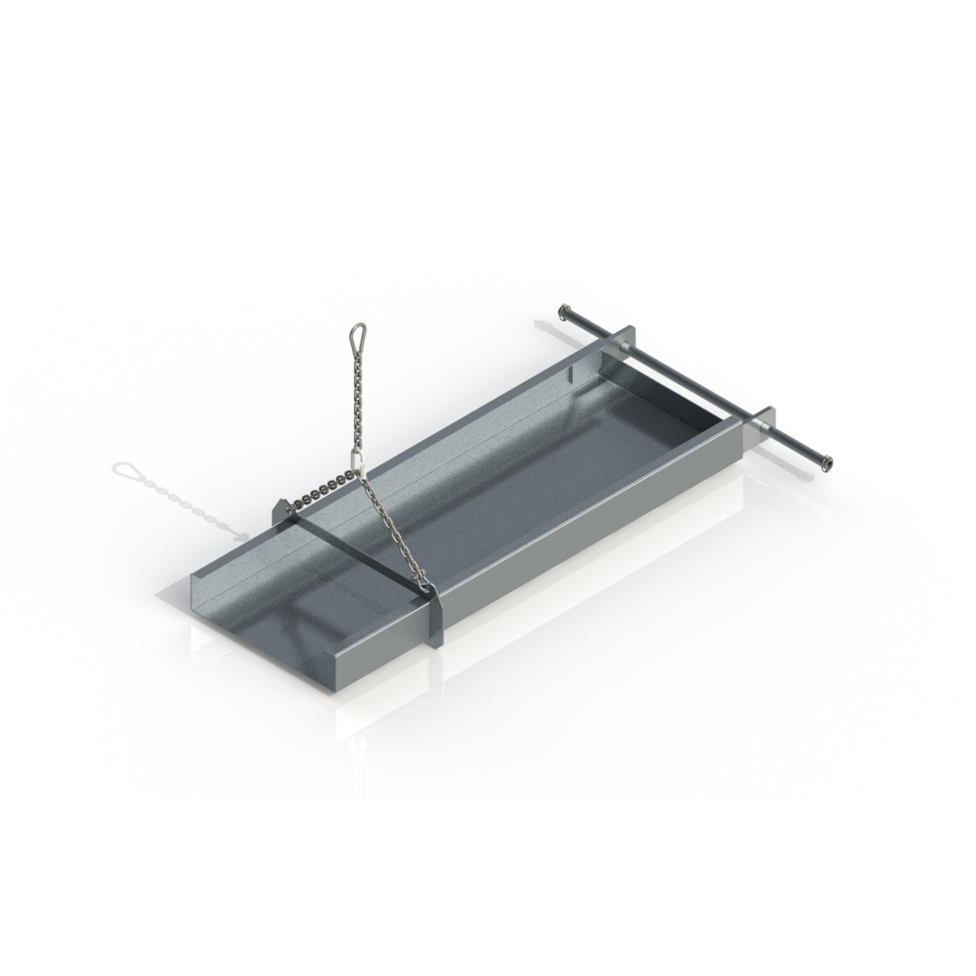 CBA-SSS-200 CHUTE LATÉRALE, 4-1/2″ X 20″ X 60-1/2″