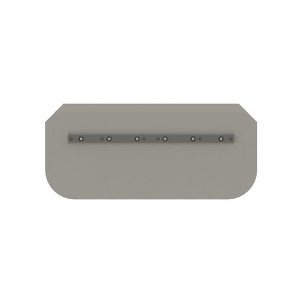 Combination steel blade