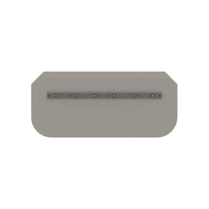 Combination steel blade