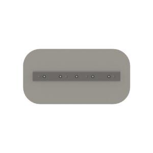 Reversible Combo and rounded steel blade for boren machine