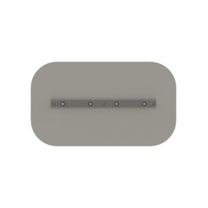Reversible Combo and rounded steel blades