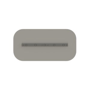 Black digital kitchen scale