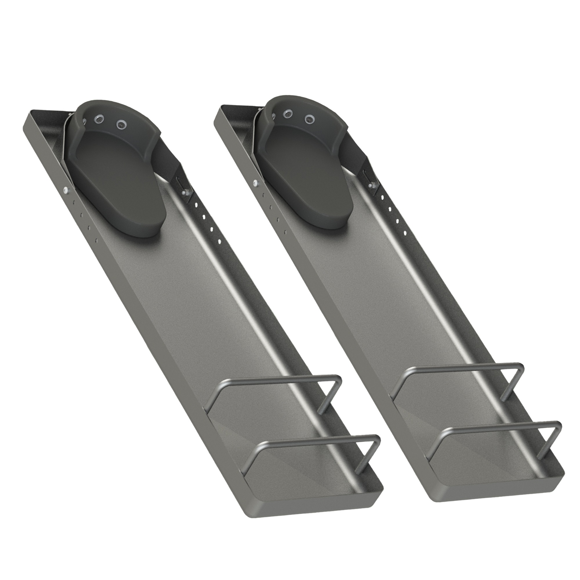 GAL_KNEE_SLIDER_8X29_SET GALVANIZED STEEL KNEE-BOARD SLIDER – SET OF 2