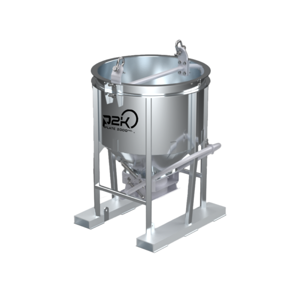 Plate 2000 - Steel Concrete Bucket - P2K-CBA-075