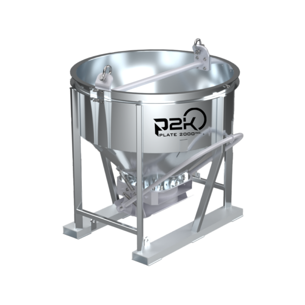 Plate 2000 - Steel Concrete Bucket - P2K-CBA-200