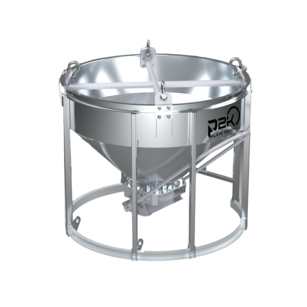 Plate 2000 - Steel Concrete Bucket - P2K-CBA-400