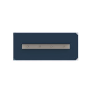 Blue Quick Connect Finish Steel Trowel