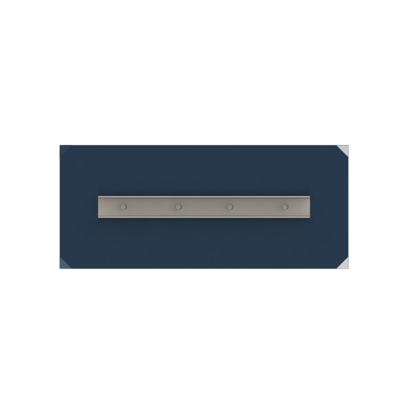 Blue Quick Connect Finish Steel Trowel