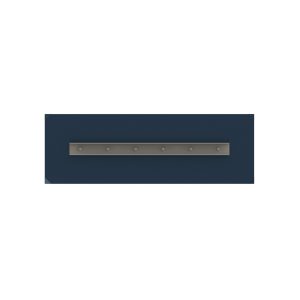 Blue Quick connect finish steel blade