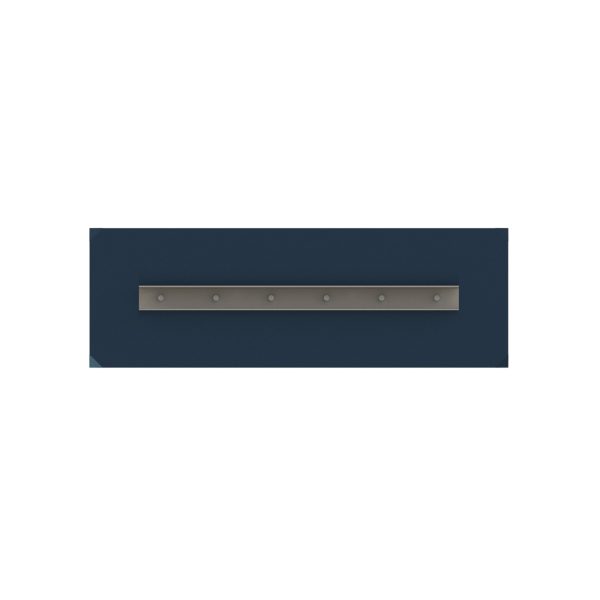 Blue Quick connect finish steel blade