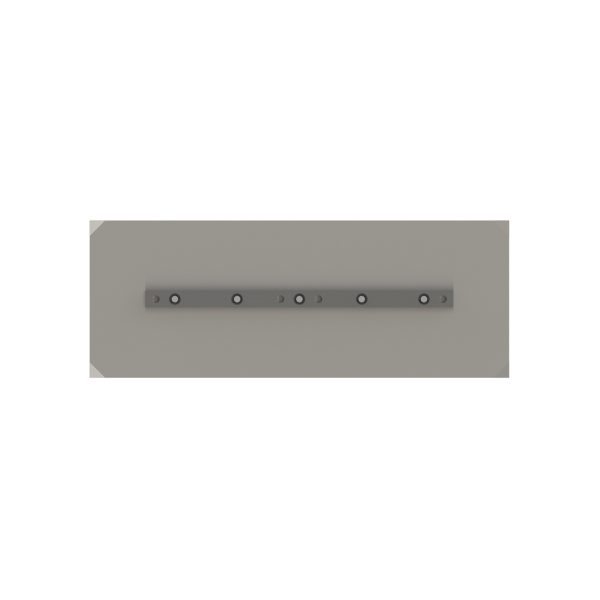 Finish steel blade