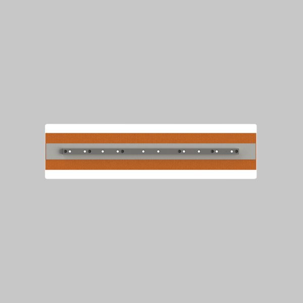Plastic finish blade