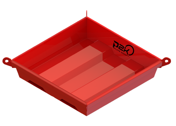 Plate 2000 - Washout Pan - WOP72-72-14