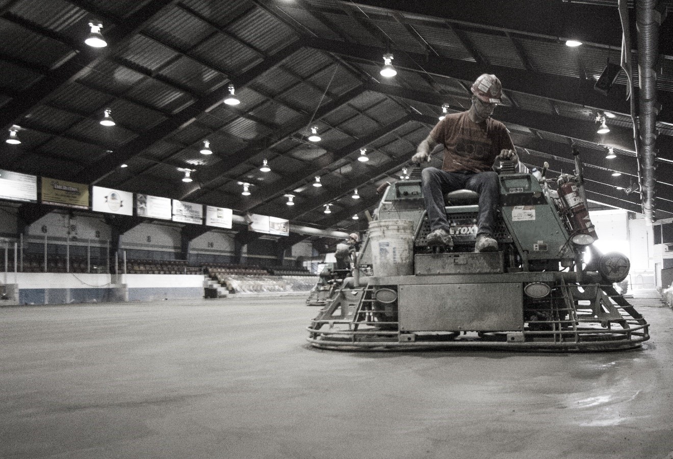 Concrete pouring