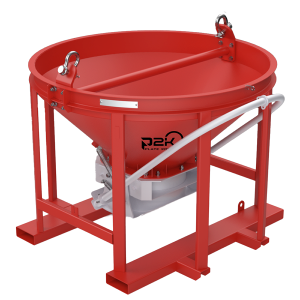Plate 2000 - Steel Concrete Bucket - P2K-CBS-100