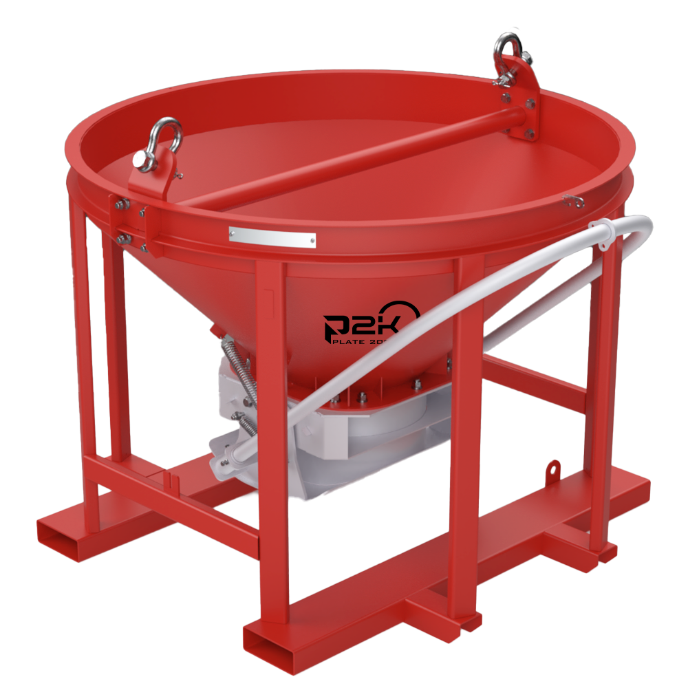 P2K-CBS-100 MEDIUM STEEL BUCKET 1 CU.YD.