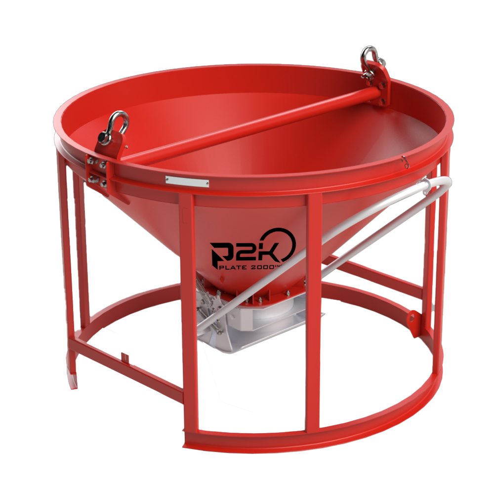P2K-CBS-250 LARGE STEEL BUCKET 2 1/2 CU.YD.